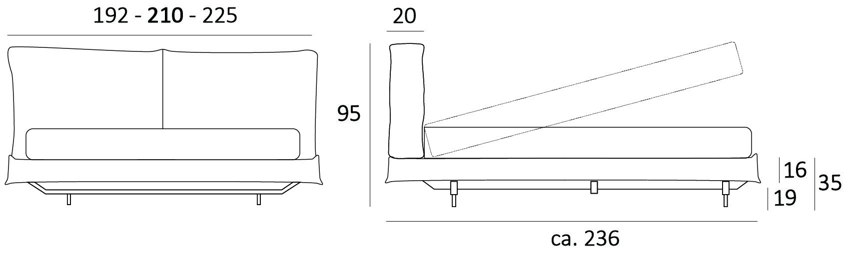 Academy Floating Container  Bed Habits